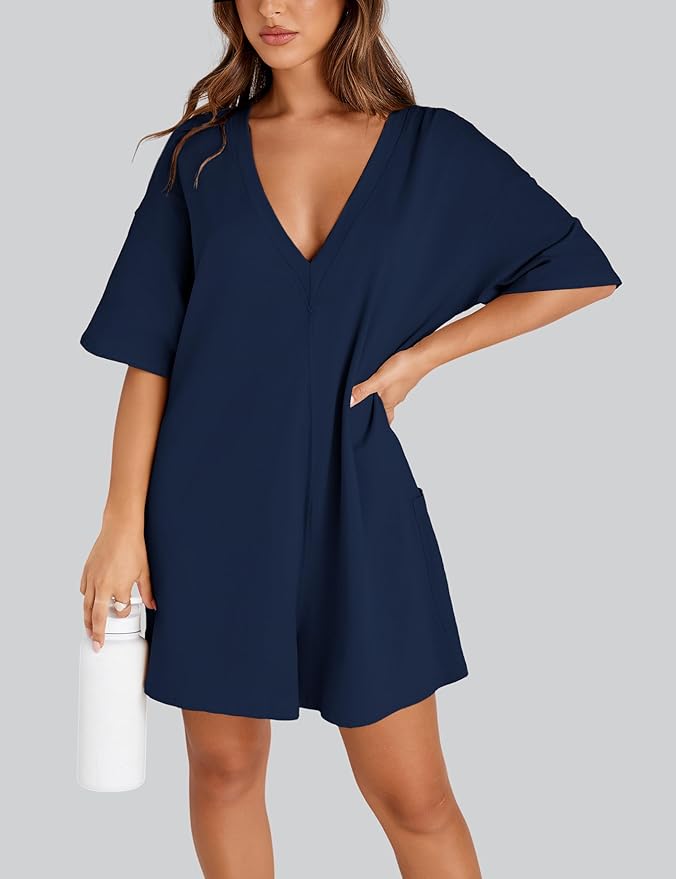 MA Romper Casual Oversized Athletic