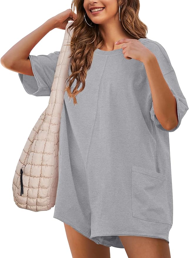 MA Romper Casual Oversized Athletic