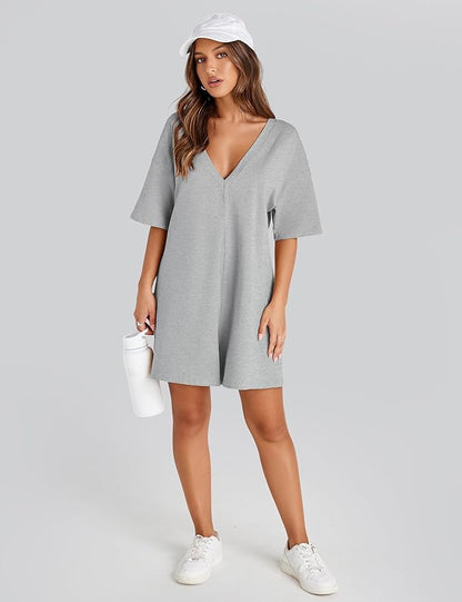 MA Romper Casual Oversized Athletic