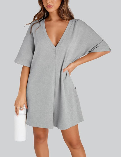 MA Romper Casual Oversized Athletic