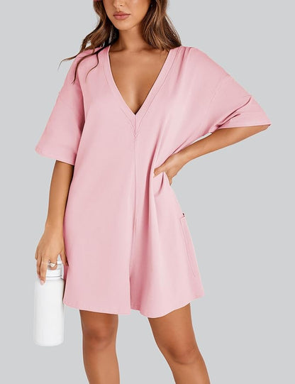 MA Romper Casual Oversized Athletic