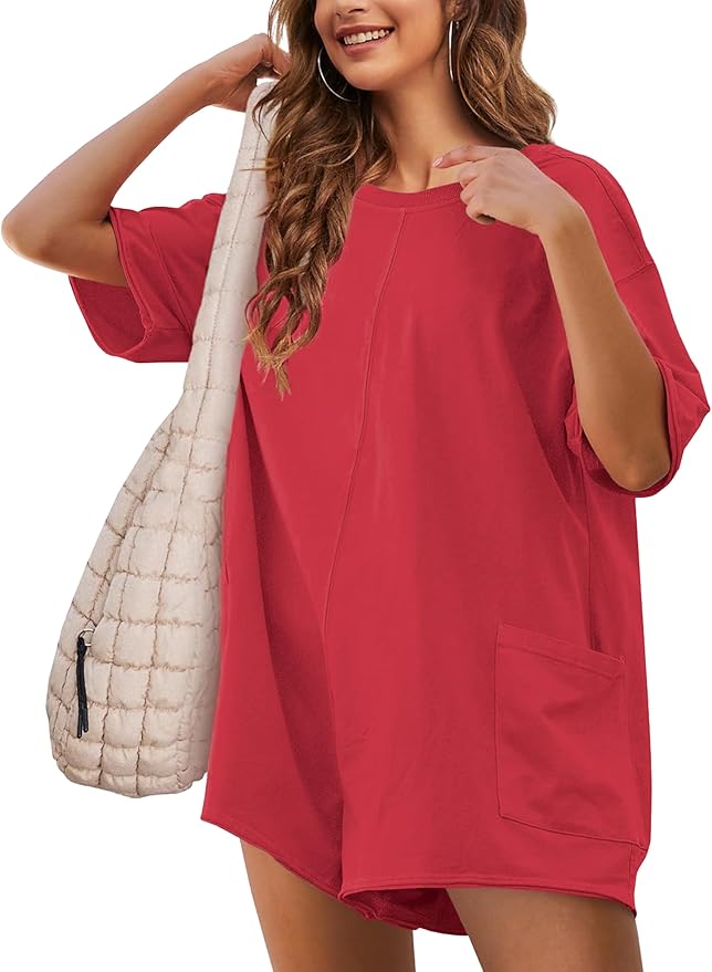 MA Romper Casual Oversized Athletic